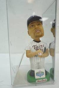 lot 214 image: Eddie Guardado bobblehead in case