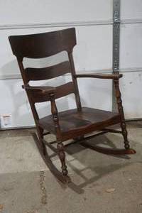 lot 248 image: Vintage Rocking chair