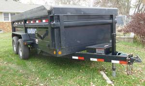 2017 Load Trail dump trailer 14 ft