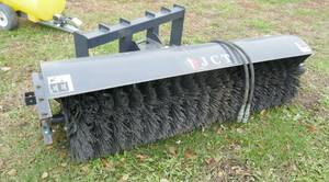 New 6 ft power broom