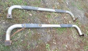 Running board step bars