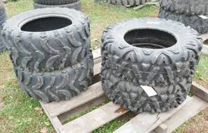 4 ATV tires 27x9-14