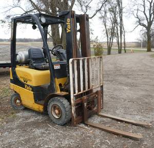 Yale Forklift Veracitor 30VX runs and works good, Propane