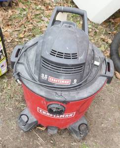 Craftsman wetvac - no hoses