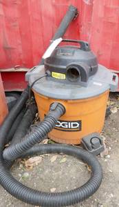 Ridgid 9 gal wet vac