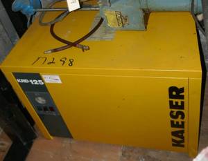 KAESER Refrigerated Air Compressor Dryer KRD125 125 scfm100 psi
