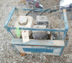 pressure washer with Honda motor