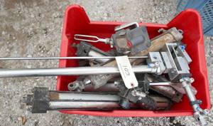 tote full of cylinders