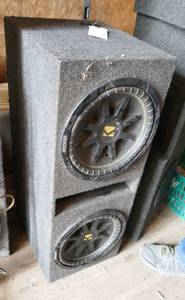 Set of Kicker speakers