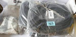 wire conduit and bag of u bolts