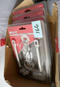 Six packs of Racing Hood Pins