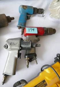 3 smaller air impact drills 38 in