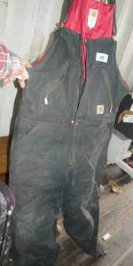 Carhartt bibs 44x34