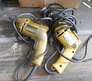 Two dewalt drills