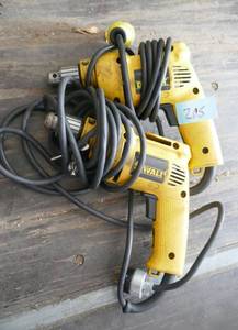 Two dewalt drills