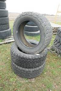 3 BF Goodrich 27555 R20 tires