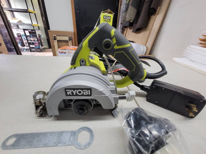 Ryobi 4 Hand-Held AC Tile Saw, NEW, Works