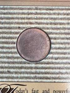 US BLANK PLANCHET PENNY IN INFO PAGE