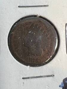 1875 US INDIAN HEAD CENT