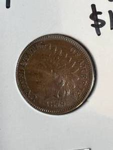 1879 US INDIAN HEAD CENT UNC