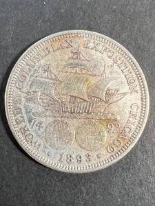 1893 US COLOMBIAN EXPO HALF DOLLAR