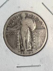 1929-S US STANDING LIBERTY QUARTER