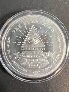 2 TROY OZ .999 FINE SILVER 2022 LIBERTY ROUND