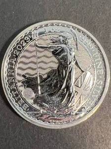 1 TROY OZ .999 FINE SILVER 2023 BRITTANIA ROUND