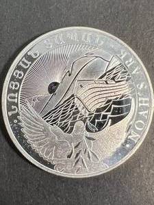 1 TROY OZ .999 FINE SILVER NOAHS ARK ROUND