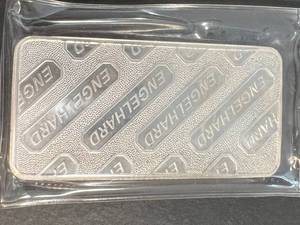 10 TROY OZ .999 FINE SILVER ENGELHARD BAR