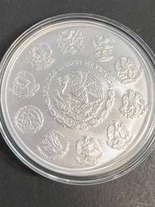 5 TROY OZ .999 FINE SILVER PLATA PURA ROUND
