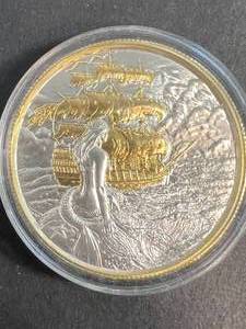 2 TROY OZ .999 FINE SILVER SKELETON ROUND