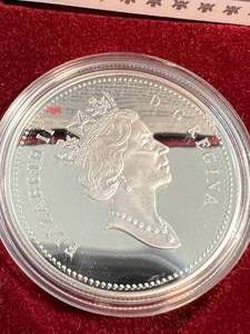 1996 CANADIAN PROOF SILVER DOLLAR