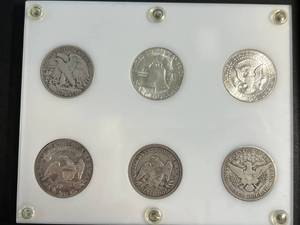 US HALF DOLLAR TYPE SET