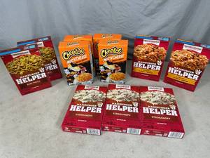 Hamburger Helper, Cheetos Macn Cheese