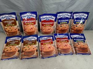 10 New Packs of Martha White Muffin Mix