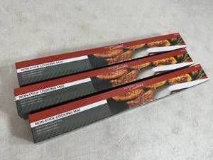 3 New Non-Stick Grilling Mats