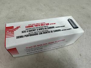 New Milwaukee Carbide Tooth Hole Saw 1 -18