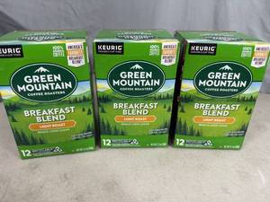 36 Keurig Green Mountain Coffee K-Cups - Light Roast