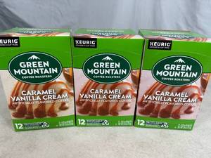 36 Keurig Green Mountain Coffee K-Cups - Caramel Vanilla Cream