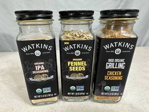 3 New Watkins Spices