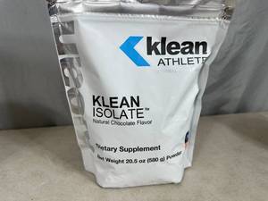 New 20.5 oz Bag of Klean Isolate Dietary Supplement Protein Mix