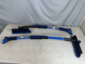 2 New Telescoping Snow Brush  Ice Scrapers