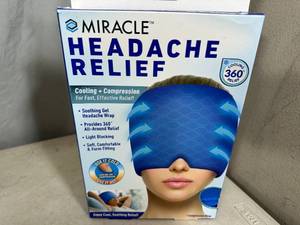 New Miracle Headache Relief Cooling and Compression Mask