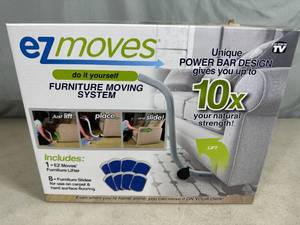New EZ Moves Furniture Movers with Furniture Lifting Power Bar