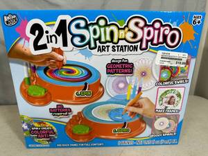 New 2 in 1 Spin and Spiro Art Station