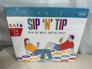 New Sip n Tip Drinking Game Version of Twister