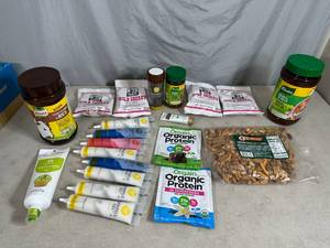 Assorted Snacks, Frosting, Boullion, Etc
