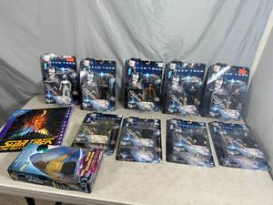 Large Collection of Vintage Star Trek First Contact Action Figures