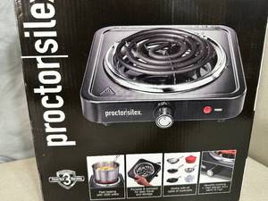 New Proctor Silex Single Burner